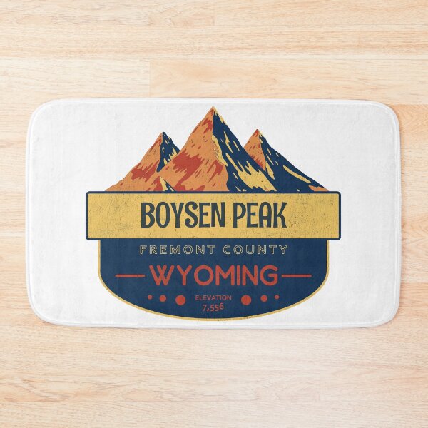 Item preview, Boysen Peak, Fremont County, Wyoming, Mountain Design designed and sold by Wanderful-roads.