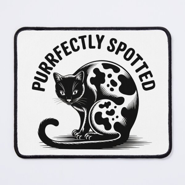 Item preview, Purrfectly Spotted Cat designed and sold by Nourch.