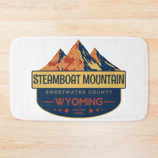 Item preview, Steamboat Mountain, Sweetwater County, Wyoming, Mountain Design designed and sold by Wanderful-roads.