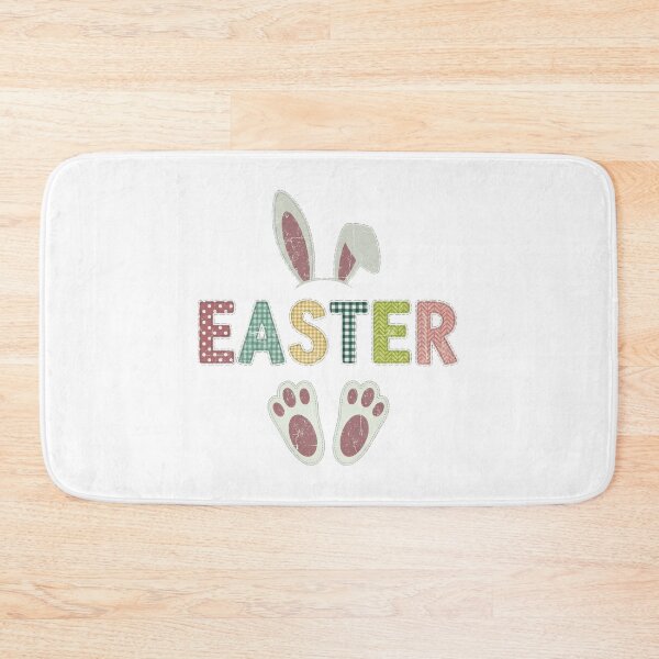 Item preview, Cute Easter Bunny Patchwork Applique designed and sold by RocknCat.