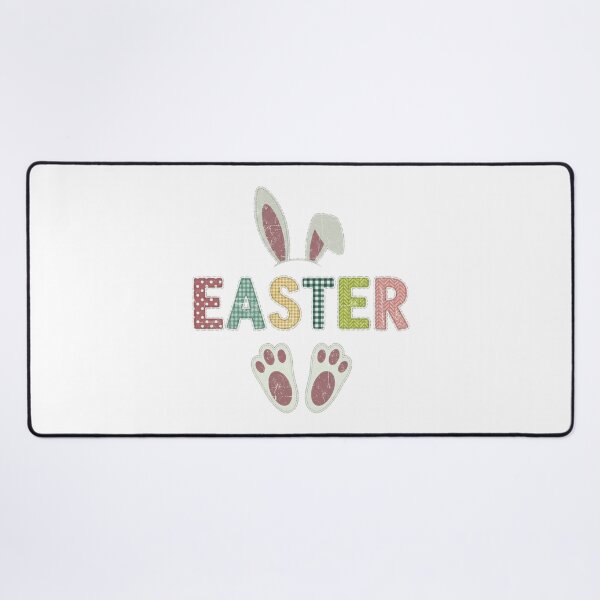Item preview, Cute Easter Bunny Patchwork Applique designed and sold by RocknCat.