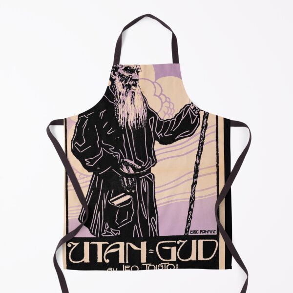 Item preview, Vintage Art Nouveau Poster | 1916 Eric Rohman Design | Leo Tolstoy Play Utan Gud | Expressionist Theater Art Print designed and sold by artofuniverse.