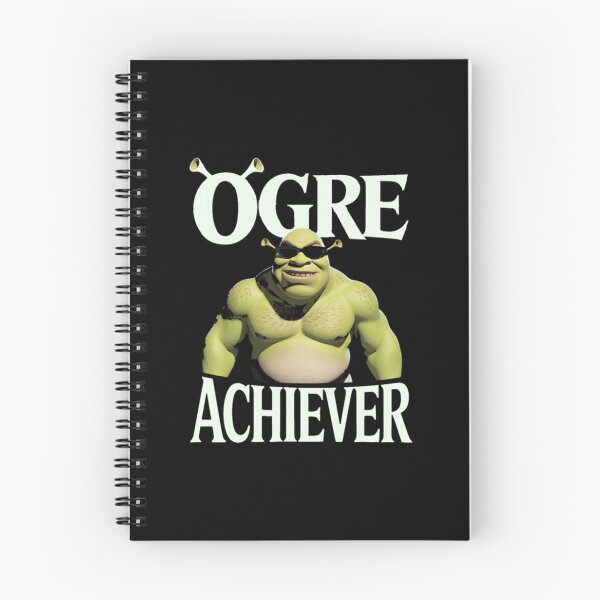 Item preview, Shrek - Ogre Achiever Funny Ogre Shrek Pun designed and sold by IkeTurnerIke.