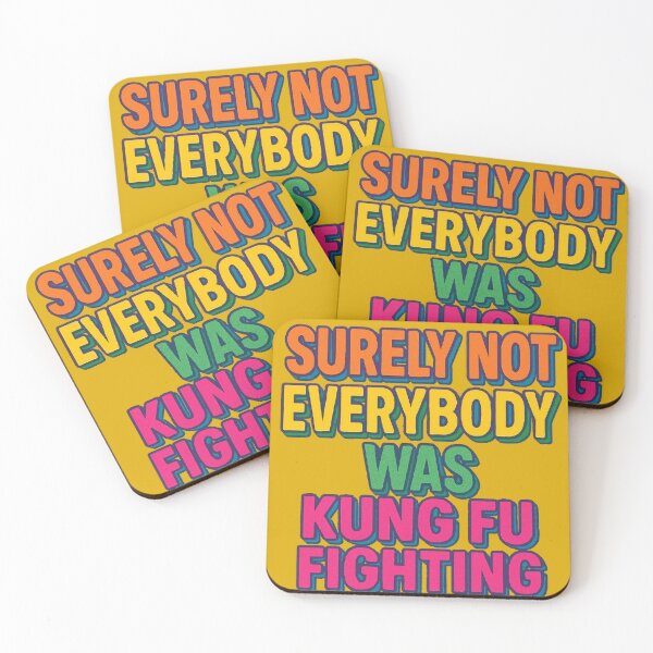 Item preview, Surely Not Everybody Was Kung Fu Fighting  designed and sold by DaykoArt.
