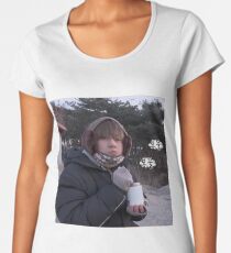 BTS V Taehyung 뷔 태형 Shirt Run Episode 53 달려라 방탄 Women's Premium T-Shirt