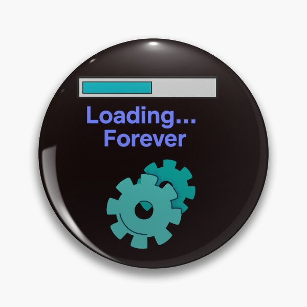 Item preview, Loading… Forever – Retro Windows 95 Loading Bar designed and sold by Tadeusz1.