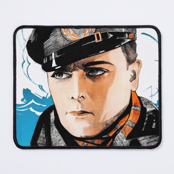 Item preview, Vintage Movie Poster | Den Sjunkna Flottan Art | Nils Asther | 1920s Cinema Decor | Bold Illustration & Maritime Theme designed and sold by artofuniverse.