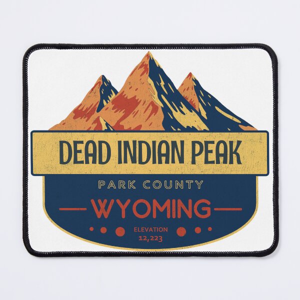 Item preview, Dead Indian Peak, Park County, Wyoming, Mountain Design designed and sold by Wanderful-roads.