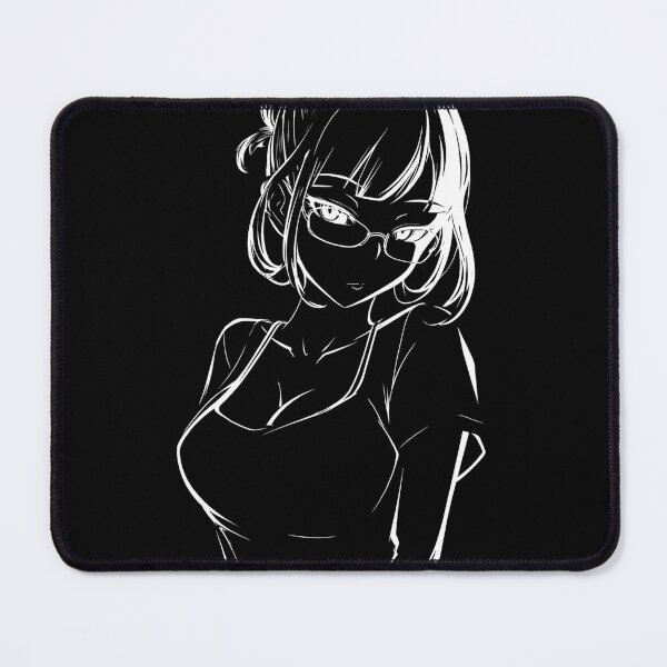 Item preview, Cool Anime Girl with Glasses  designed and sold by ThiraDesigns.