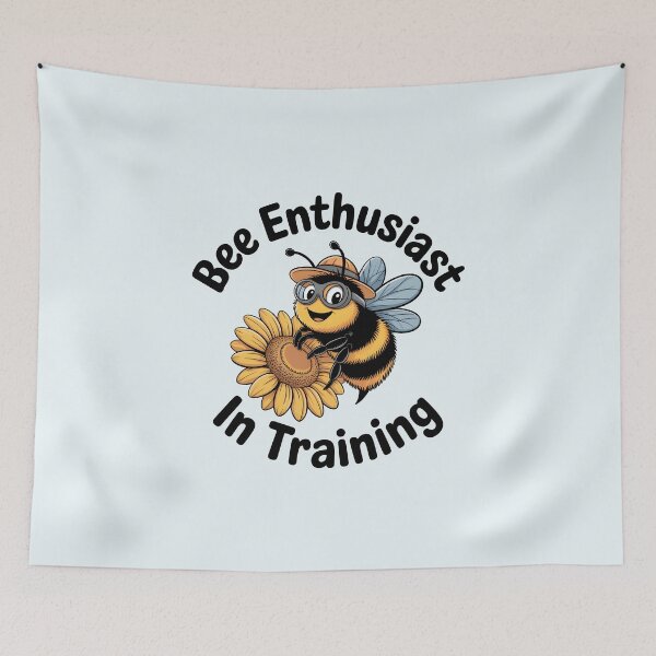 Item preview, Bee Enthusiast – Spring Vibes Design designed and sold by Jollys-ArtShop.