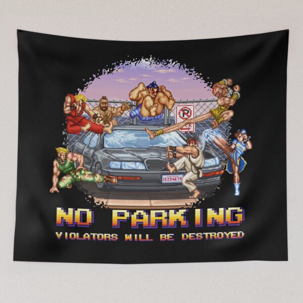 Item preview, No Parking Violators will be Destroyed designed and sold by likelikes.