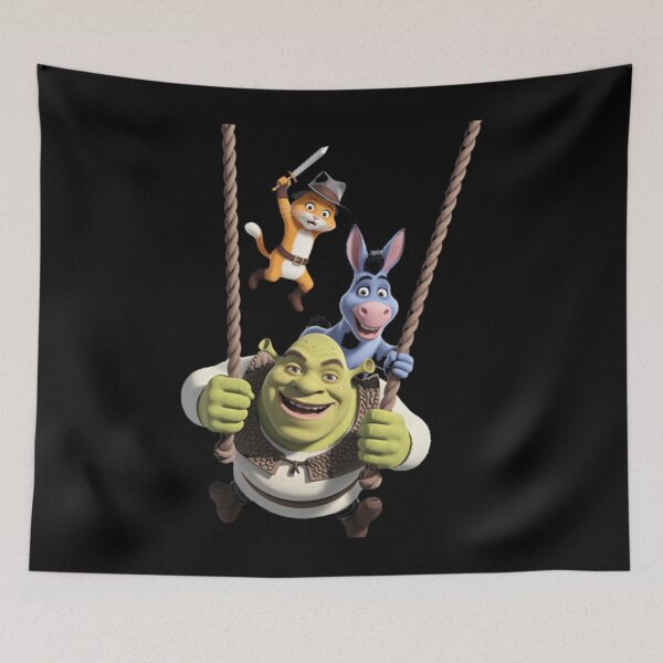 Item preview, Shrek Donkeys And Puss In Boots From Shrek Movie designed and sold by IkeTurnerIke.
