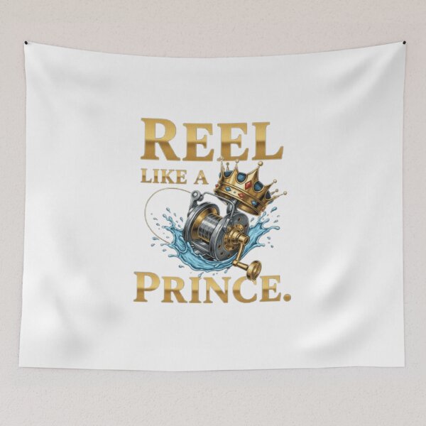 Artikelvorschau, Rollen wie ein Prinz - Reel Crown entworfen und verkauft von Royalcatch.