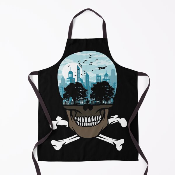 Item preview, Skull skyline designed and sold by MAF_Merch.