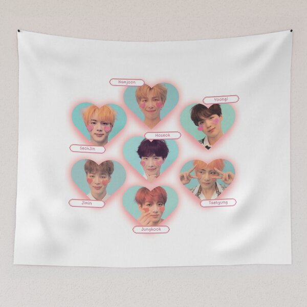 Item preview, BTS Love Yourself Answer F Heart Photocard Concept  designed and sold by Mooncreates7.