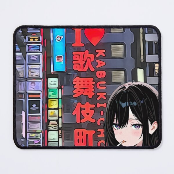 Item preview, Neon lies. Tokyo bites back - Japanese Aesthetic Sad Anime Otaku Girl in Tokyo designed and sold by JapanPopArt.