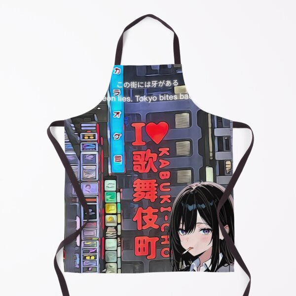 Item preview, Neon lies. Tokyo bites back - Japanese Aesthetic Sad Anime Otaku Girl in Tokyo designed and sold by JapanPopArt.