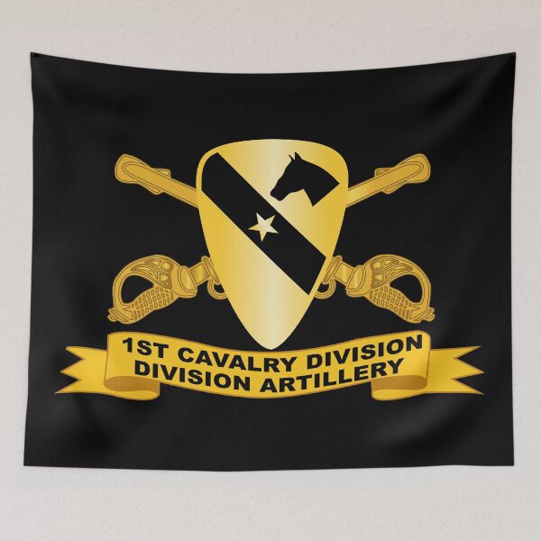 Artikelvorschau, 1. Kavalleriedivision - Divisionsartillerie - mit Kavalleriebr - Band entworfen und verkauft von Military Insignia Products.