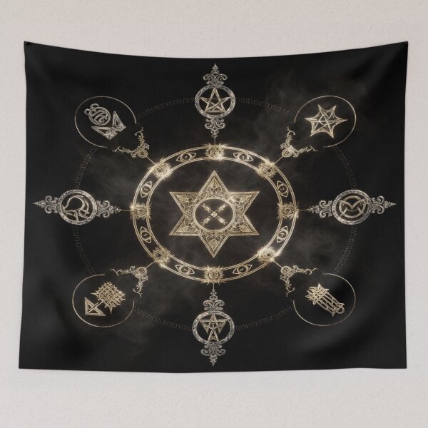 Item preview, Dark Alchemy Symbols – Gothic Occult Design designed and sold by SEBRYS.