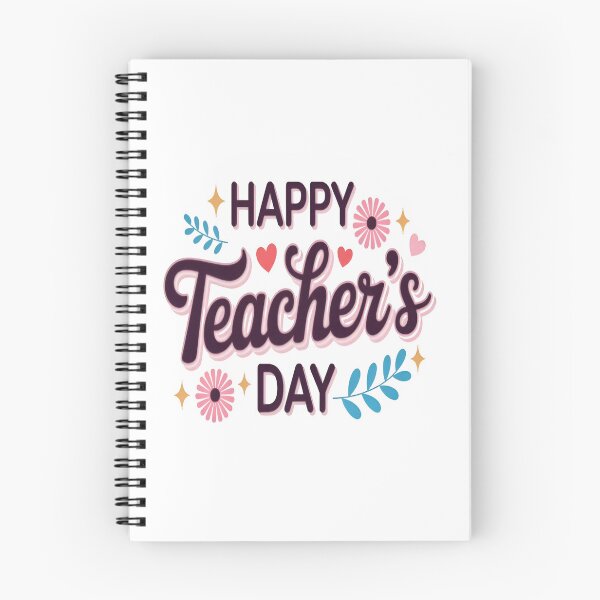 Item preview, Happy Teacher’s Day Floral Heart Design designed and sold by Craft99.