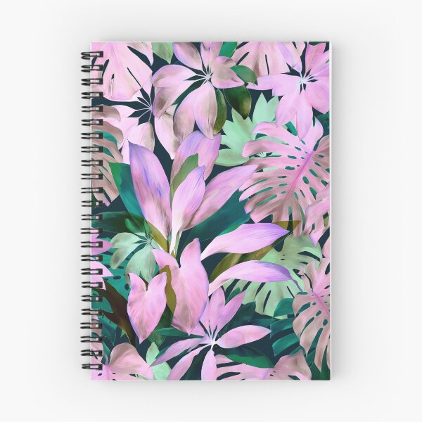 Item preview, Tropical Night Magenta & Emerald Jungle designed and sold by micklyn.