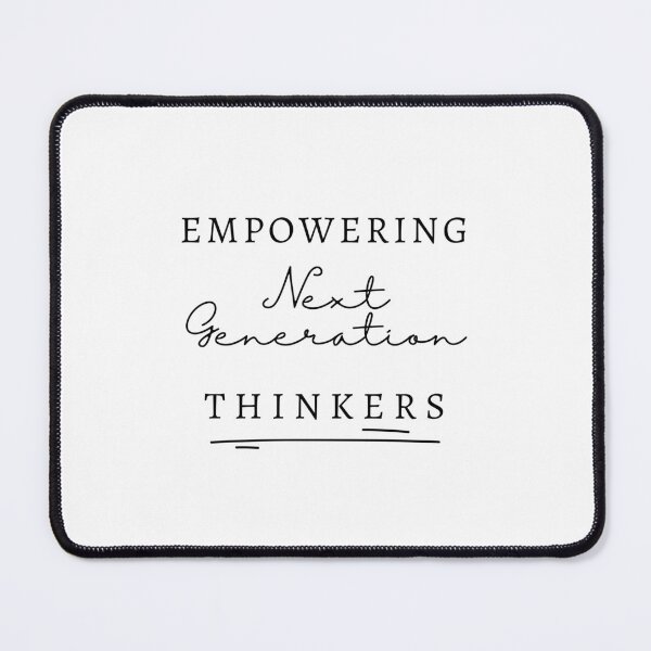 Item preview, Empowering Next Generation Thinkers – Motivational Typography designed and sold by NxtGenDesigns.