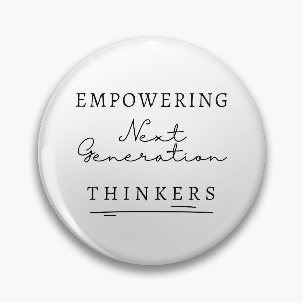 Item preview, Empowering Next Generation Thinkers – Motivational Typography designed and sold by NxtGenDesigns.