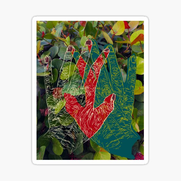 Seagrapes and Palms Sticker