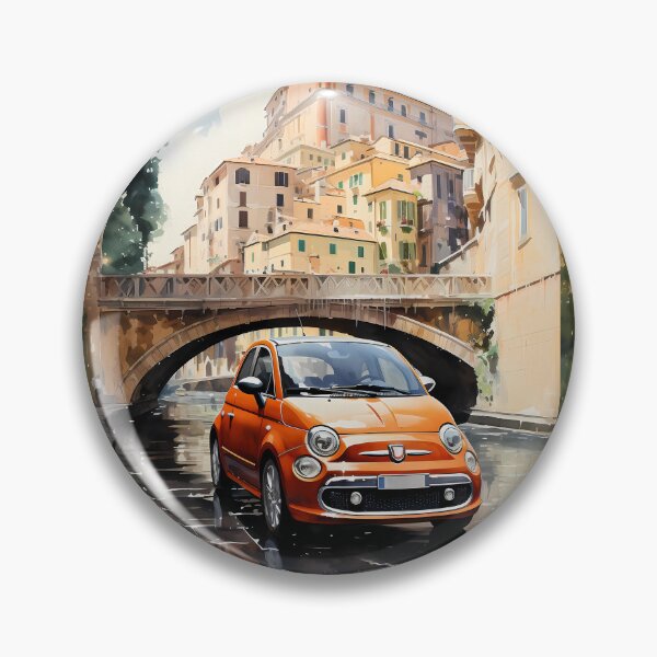 Item preview, Hot Hatch Adventure Begins On Sunlit Old Town Streets designed and sold by RevUpDesign.