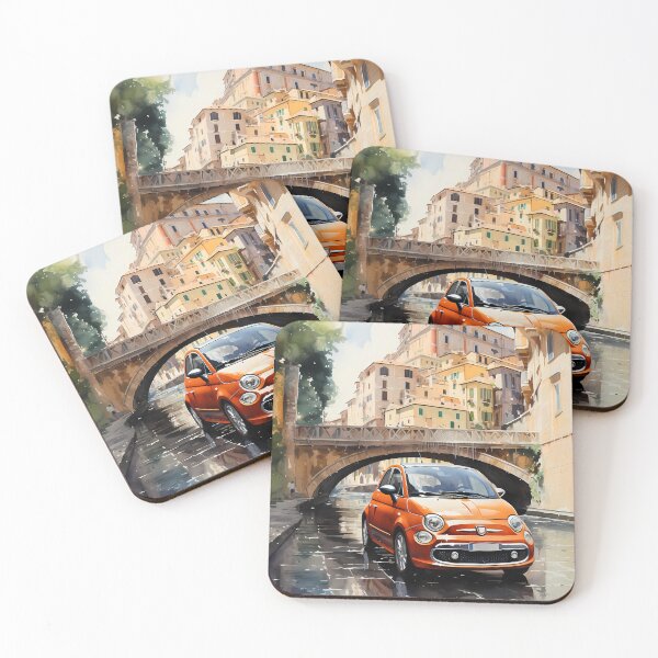 Item preview, Hot Hatch Adventure Begins On Sunlit Old Town Streets designed and sold by RevUpDesign.