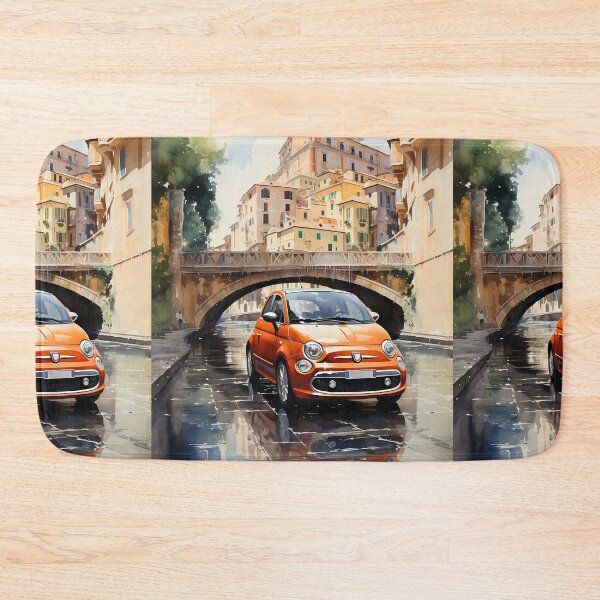 Item preview, Hot Hatch Adventure Begins On Sunlit Old Town Streets designed and sold by RevUpDesign.