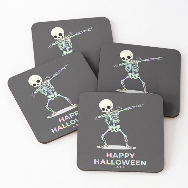 Item preview, Dabbing Skeleton Pastel Goth | Halloween Funny Skeleton designed and sold by DibuHumor.