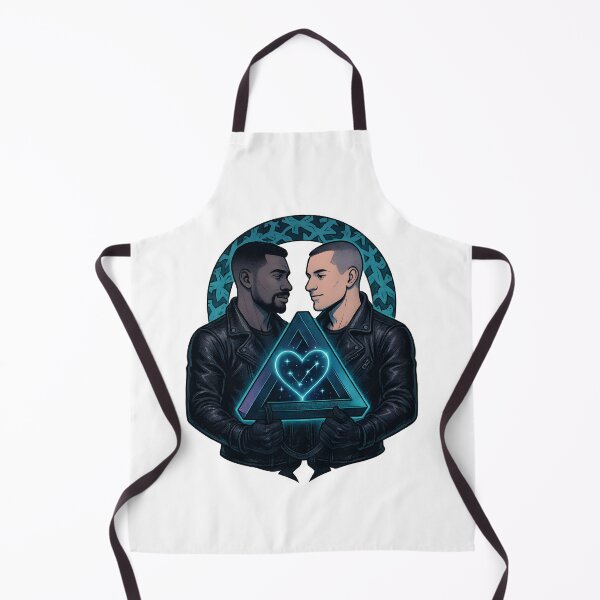 Item preview, Leather & Stars – Escher Paradox Heart designed and sold by FreddyE.