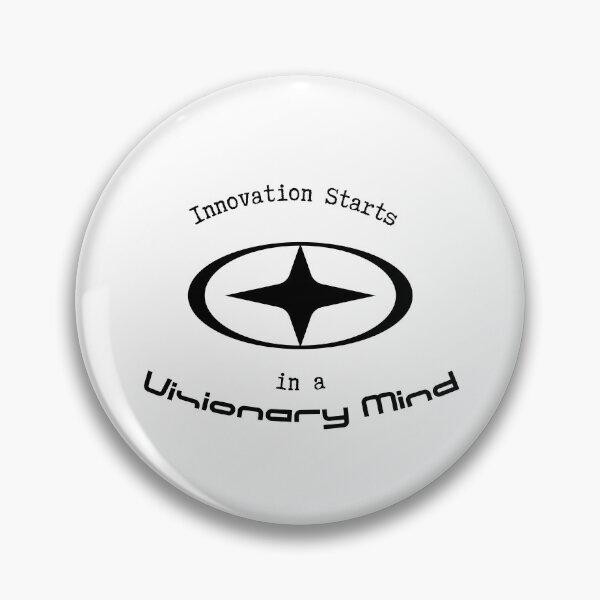 Artikelvorschau, Innovation beginnt in einem visionären Geist – Futuristisches Zitat entworfen und verkauft von NxtGenDesigns.