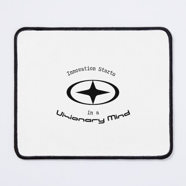 Item preview, Innovation Starts in a Visionary Mind – Futuristic Quote designed and sold by NxtGenDesigns.