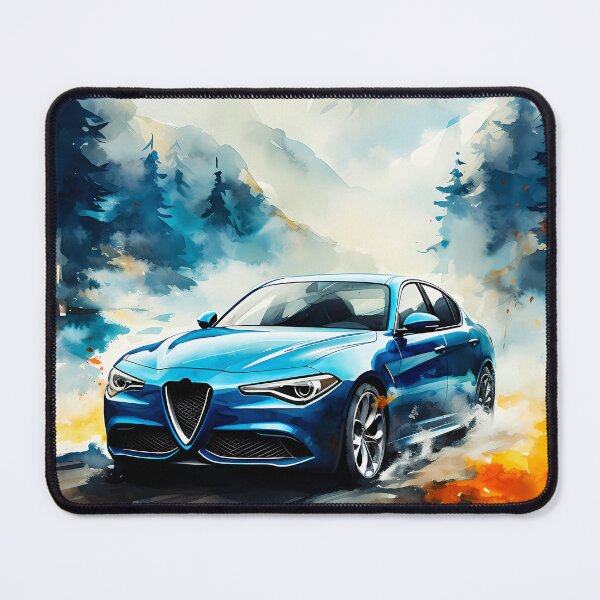 Item preview, Fires Of Autumn Surround Bold Car In Alpine Scene designed and sold by RevUpDesign.