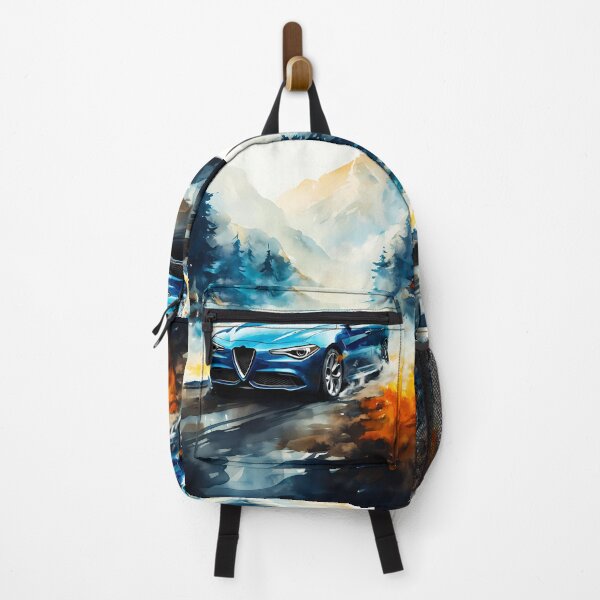 Item preview, Fires Of Autumn Surround Bold Car In Alpine Scene designed and sold by RevUpDesign.