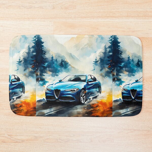 Item preview, Fires Of Autumn Surround Bold Car In Alpine Scene designed and sold by RevUpDesign.