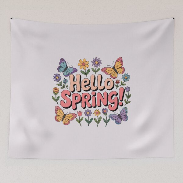 Item preview, Hello Spring – Fresh Seasonal Design designed and sold by Jollys-ArtShop.
