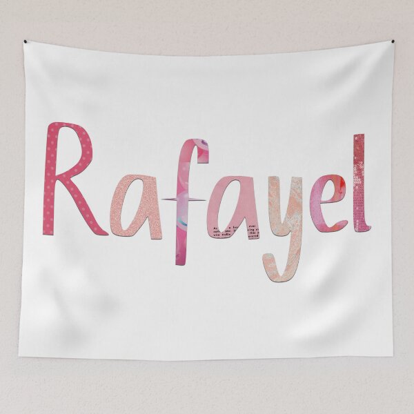 Item preview, Rafayel Name Scrapbook Paper Style designed and sold by toowoosh.