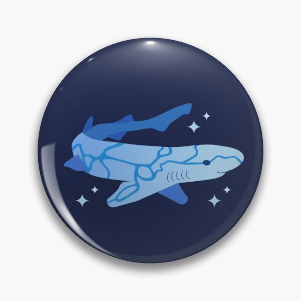 Item preview, Chain Catshark – Dark Blue designed and sold by typewithjuliette.