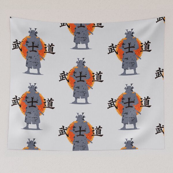 Item preview, Bushido (code of honour) - Japanese Kanji Collection designed and sold by Genki Tee.