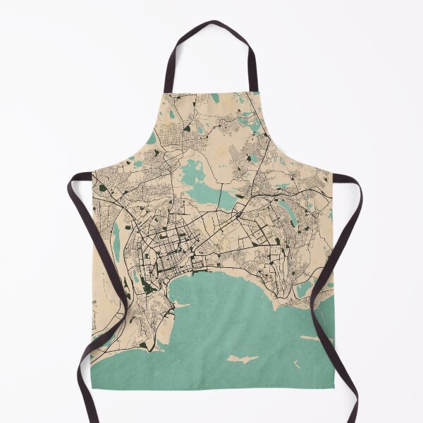 Item preview, Baku City Map of Azerbaijan - Vintage designed and sold by deMAP.