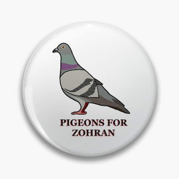 Item preview, Pigeons for Zohran designed and sold by fujimocha.