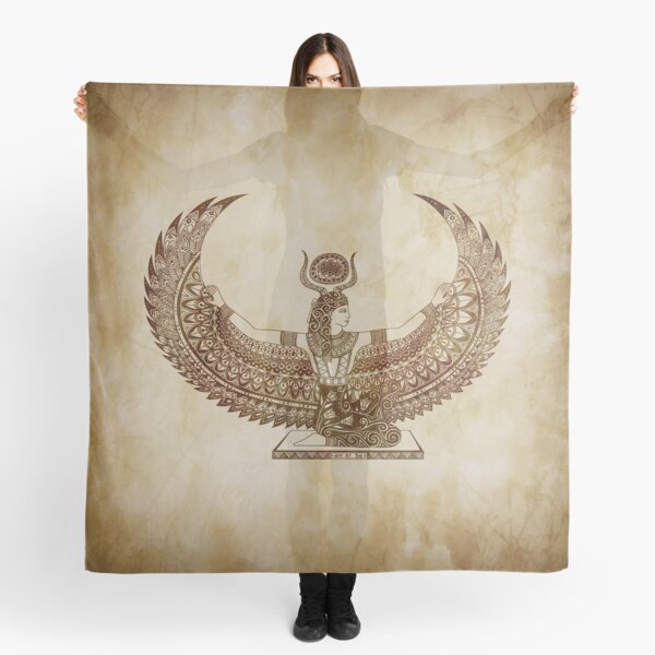 Isis Papyrus - Art égyptien Foulard