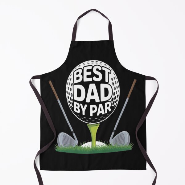 Item preview, Best Dad By Par Golfing Tee and Clubs designed and sold by JustForYouGifts.