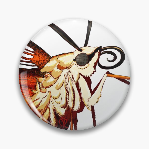Item preview, Hummingbird Hawk Moth (Transparent) designed and sold by Metamorphmigus.