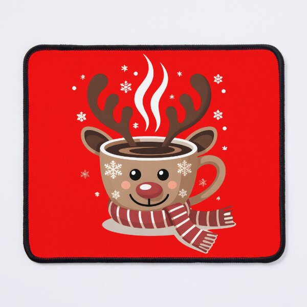 Item preview, Cute Coffee, Coffee lover, Cozy Holiday, Cute Christmas, Rudolph Coffee, Winter Mug Design, Gift designed and sold by elikatti.