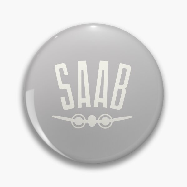 Item preview, Saab 1965-67 emblem - white print designed and sold by retropetrol.