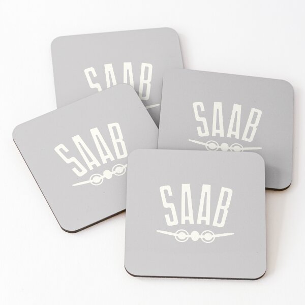 Item preview, Saab 1965-67 emblem - white print designed and sold by retropetrol.